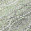 Piper Looms Chantille Gradient ACN2030 Green Machine Washable Area Rug Swatch Image