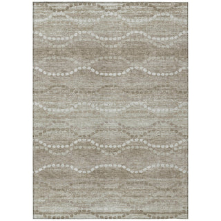 Piper Looms Chantille Gradient ACN2030 Khaki Machine Washable Area Rug main image