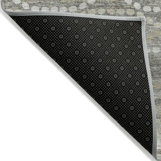 Piper Looms Chantille Gradient ACN2030 Pewter Machine Washable Area Rug Backing Image
