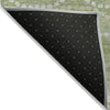 Piper Looms Chantille Gradient ACN2030 Sage Machine Washable Area Rug Backing Image
