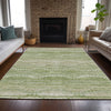 Piper Looms Chantille Gradient ACN2030 Sage Machine Washable Area Rug Lifestyle Image Feature