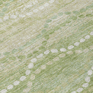 Piper Looms Chantille Gradient ACN2030 Sage Machine Washable Area Rug Swatch Image
