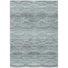 Piper Looms Chantille Gradient ACN2030 Teal Machine Washable Area Rug main image