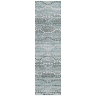 Piper Looms Chantille Gradient ACN2030 Teal Machine Washable Area Rug Runner Main Image