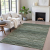 Piper Looms Chantille Gradient ACN2031 Aloe Machine Washable Area Rug Lifestyle Image Feature