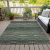 Piper Looms Chantille Gradient ACN2031 Aloe Machine Washable Area Rug Outdoor Lifestyle Image Feature