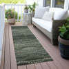 Piper Looms Chantille Gradient ACN2031 Aloe Machine Washable Area Rug Runner Outdoor Lifestyle Image Feature