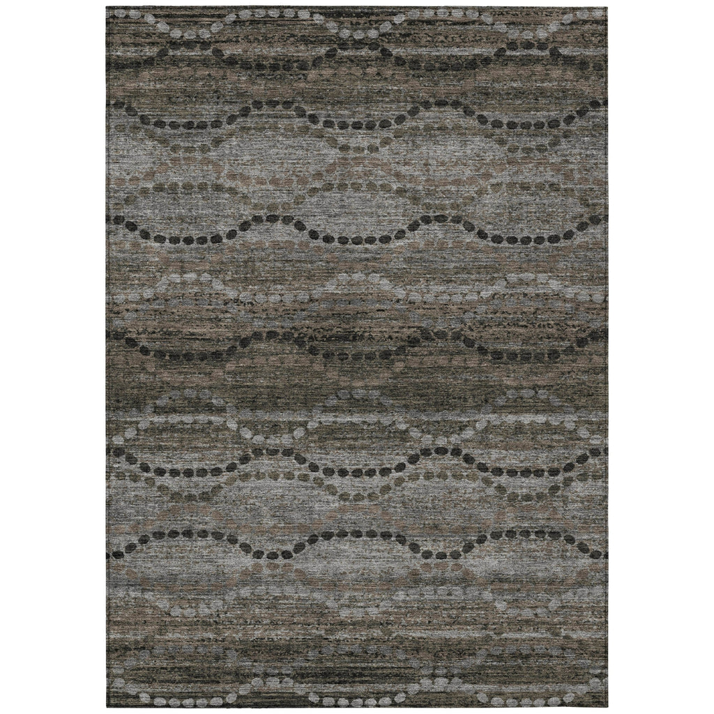 Piper Looms Chantille Gradient ACN2031 Chocolate Machine Washable Area Rug main image