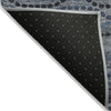 Piper Looms Chantille Gradient ACN2031 Navy Machine Washable Area Rug Backing Image
