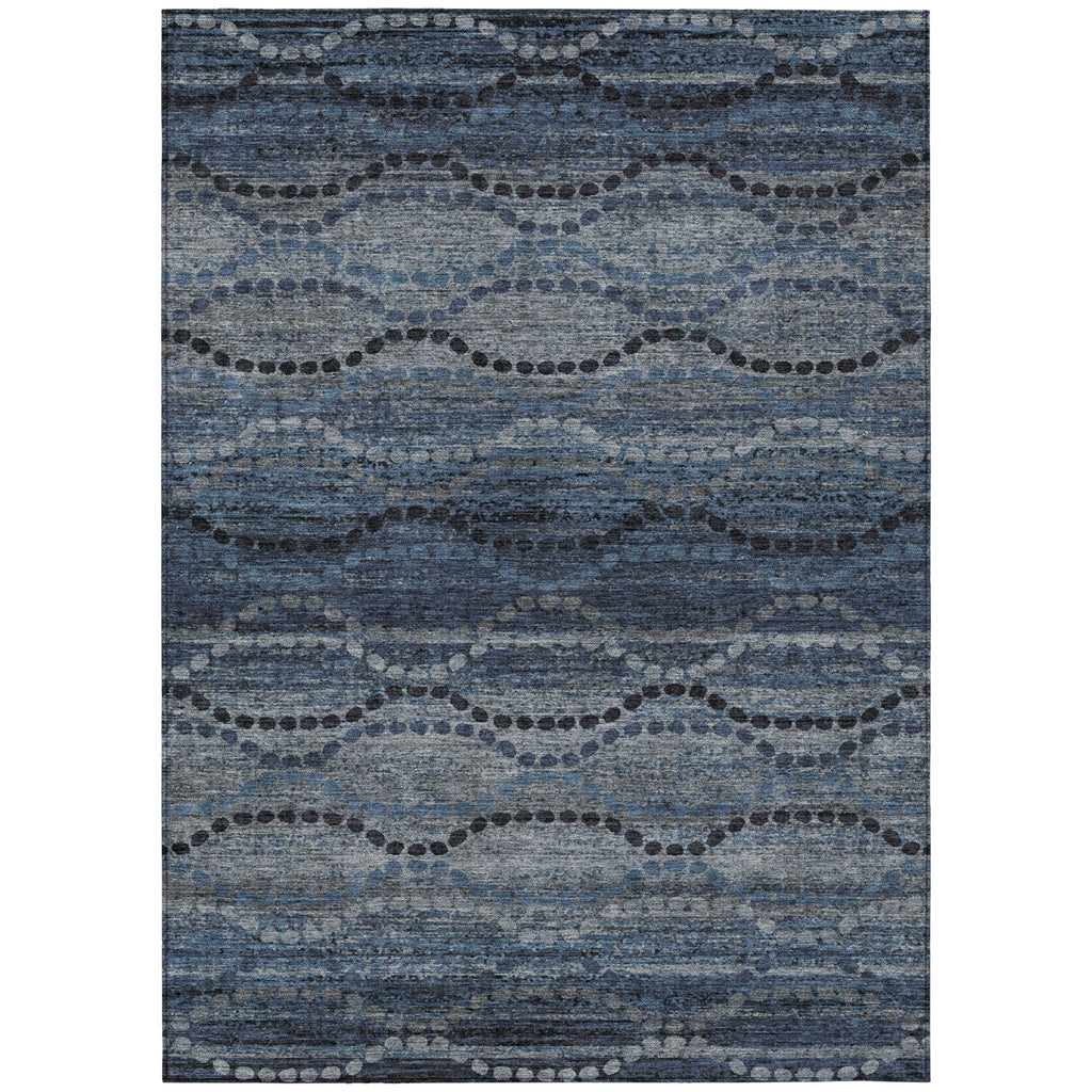 Piper Looms Chantille Gradient ACN2031 Navy Machine Washable Area Rug main image