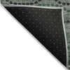 Piper Looms Chantille Gradient ACN2031 Olive Machine Washable Area Rug Backing Image