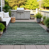 Piper Looms Chantille Gradient ACN2031 Olive Machine Washable Area Rug Outdoor Lifestyle Image Feature