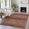 Piper Looms Chantille Gradient ACN2031 Paprika Machine Washable Area Rug Lifestyle Image Feature