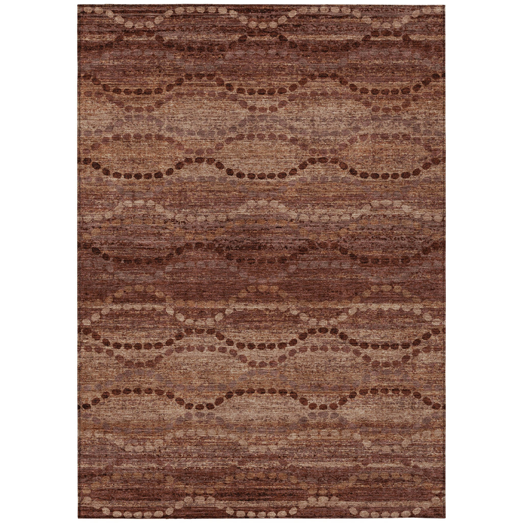 Piper Looms Chantille Gradient ACN2031 Paprika Machine Washable Area Rug main image