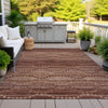 Piper Looms Chantille Gradient ACN2031 Paprika Machine Washable Area Rug Outdoor Lifestyle Image Feature