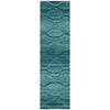 Piper Looms Chantille Gradient ACN2031 Turquoise Machine Washable Area Rug Runner Main Image