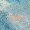 Piper Looms Chantille Abstract ACN2032 Blue Machine Washable Area Rug Swatch Image