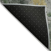 Piper Looms Chantille Abstract ACN2032 Pewter Machine Washable Area Rug Backing Image