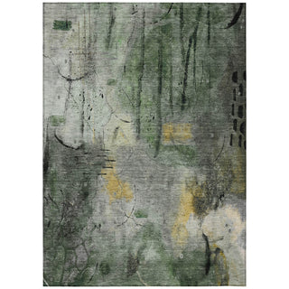 Piper Looms Chantille Abstract ACN2032 Pewter Machine Washable Area Rug main image