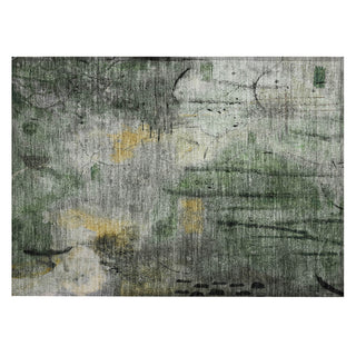 Piper Looms Chantille Abstract ACN2032 Pewter Machine Washable Area Rug Scatter Main Image