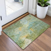 Piper Looms Chantille Abstract ACN2032 Sage Machine Washable Area Rug Scatter Lifestyle Image Feature