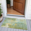 Piper Looms Chantille Abstract ACN2032 Sage Machine Washable Area Rug Scatter Outdoor Lifestyle Image Feature