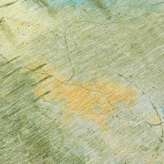 Piper Looms Chantille Abstract ACN2032 Sage Machine Washable Area Rug Swatch Image
