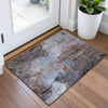 Piper Looms Chantille Abstract ACN2032 Taupe Machine Washable Area Rug Scatter Lifestyle Image Feature