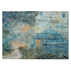 Piper Looms Chantille Abstract ACN2032 Teal Machine Washable Area Rug Scatter Main Image