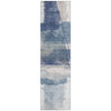 Piper Looms Chantille Abstract ACN2033 Blue Machine Washable Area Rug Runner Main Image