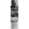 Piper Looms Chantille Abstract ACN2033 Brown Machine Washable Area Rug Runner Main Image
