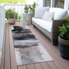 Piper Looms Chantille Abstract ACN2033 Brown Machine Washable Area Rug Runner Outdoor Lifestyle Image Feature