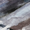 Piper Looms Chantille Abstract ACN2033 Brown Machine Washable Area Rug Swatch Image