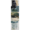 Piper Looms Chantille Abstract ACN2033 Green Machine Washable Area Rug Runner Main Image
