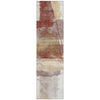 Piper Looms Chantille Abstract ACN2033 Terracotta Machine Washable Area Rug Runner Main Image