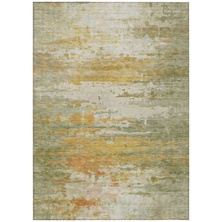 Piper Looms Chantille Abstract ACN2034 Aloe Machine Washable Area Rug main image