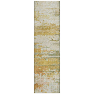 Piper Looms Chantille Abstract ACN2034 Aloe Machine Washable Area Rug Runner Main Image