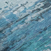 Piper Looms Chantille Abstract ACN2034 Blue Machine Washable Area Rug Swatch Image