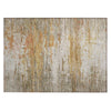 Piper Looms Chantille Abstract ACN2034 Khaki Machine Washable Area Rug Scatter Main Image