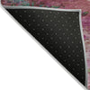 Piper Looms Chantille Abstract ACN2035 Pink Machine Washable Area Rug Backing Image