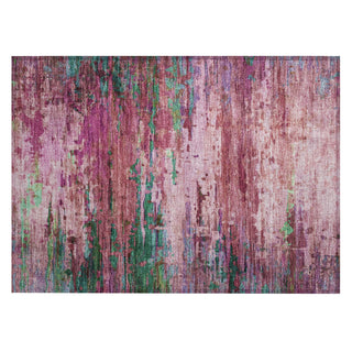 Piper Looms Chantille Abstract ACN2035 Pink Machine Washable Area Rug Scatter Main Image
