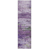 Piper Looms Chantille Abstract ACN2035 Purple Machine Washable Area Rug Runner Main Image