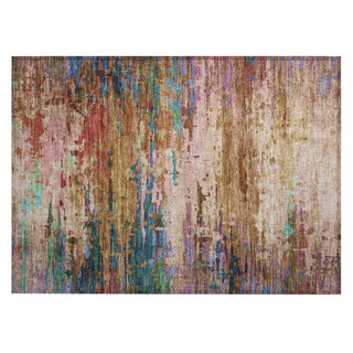 Piper Looms Chantille Abstract ACN2035 Sage Machine Washable Area Rug Scatter Main Image