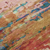 Piper Looms Chantille Abstract ACN2035 Sage Machine Washable Area Rug Swatch Image
