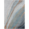 Piper Looms Chantille Swirls ACN2036 Blue Machine Washable Area Rug main image