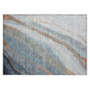 Piper Looms Chantille Swirls ACN2036 Blue Machine Washable Area Rug Scatter Main Image