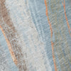 Piper Looms Chantille Swirls ACN2036 Blue Machine Washable Area Rug Swatch Image