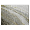 Piper Looms Chantille Swirls ACN2036 Pewter Machine Washable Area Rug Scatter Main Image
