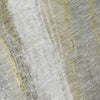 Piper Looms Chantille Swirls ACN2036 Pewter Machine Washable Area Rug Swatch Image