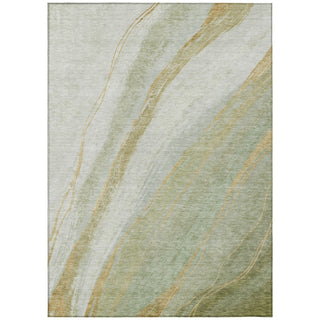 Piper Looms Chantille Swirls ACN2036 Sage Machine Washable Area Rug main image